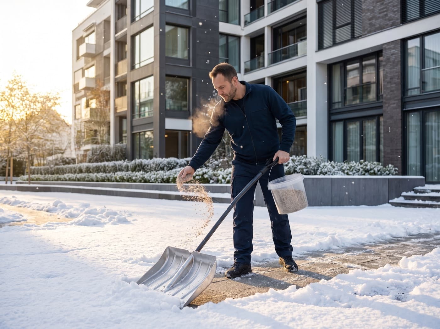 Winterdienst – LEIDL Facility Services